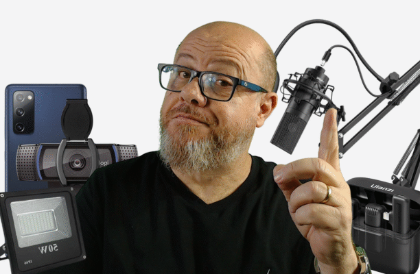 Os produtos que eu uso nas minhas gravações